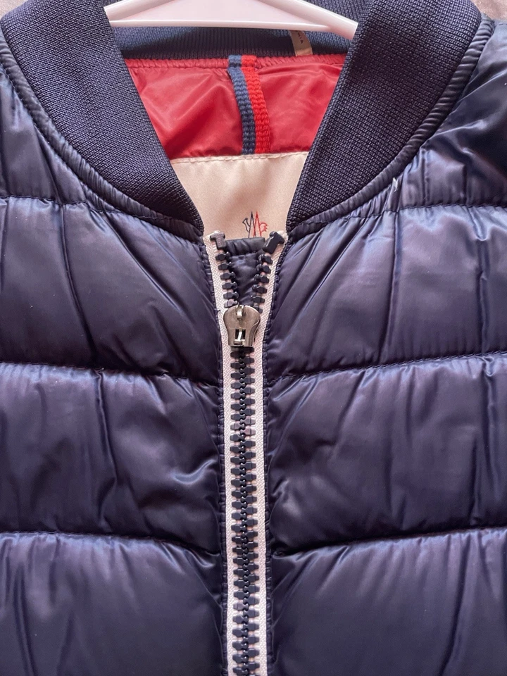 Mujer MONCLER LONGUE SAISON-Chaqueta Fina (Pequeña) TALLA 1 Azul Marino Foto 3 de 4