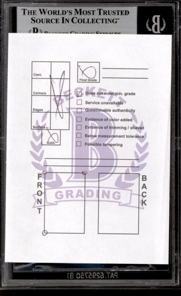 Magic MTG Beta Clone BGS AA MODERATELY PLAYED MP Inked Corners INK - Image 3 of 3