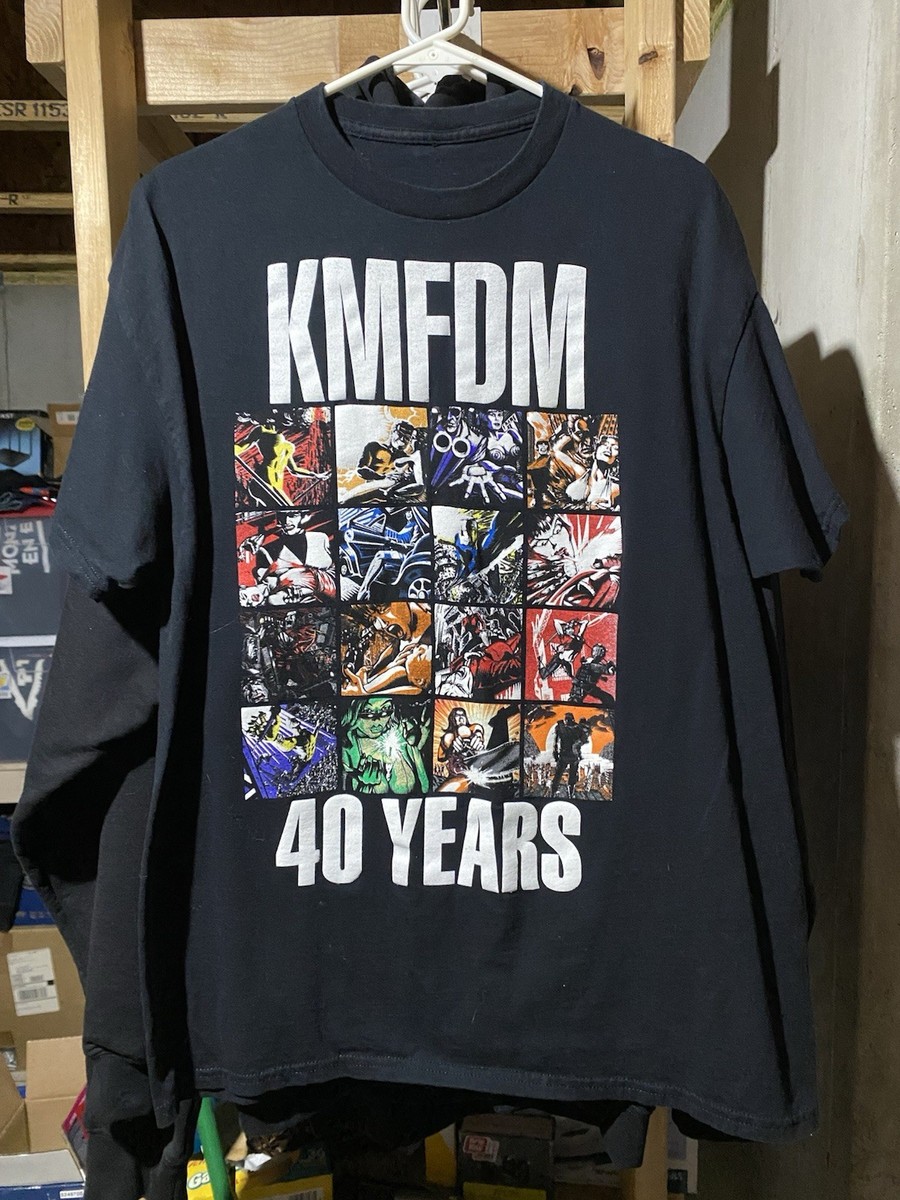 KMFDM 40 Years T-Shirt (XL) Tour 2024 | eBay
