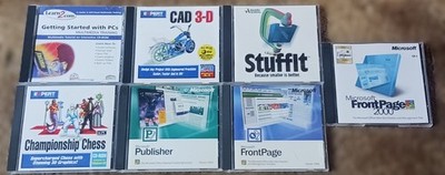 Vintage Software/Game from the 1990's- Learn 2/Expert/Aladdin Systems/Microsoft