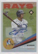 2022 Bowman Chrome Bowman Ascensions Auto 31/100 Wander Franco #BA-5 Auto 4h4