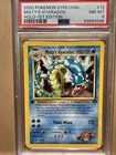 1st Edition Pokémon TCG Misty's Gyarados Holo Rare Gym Challenge 13/132 PSA 8