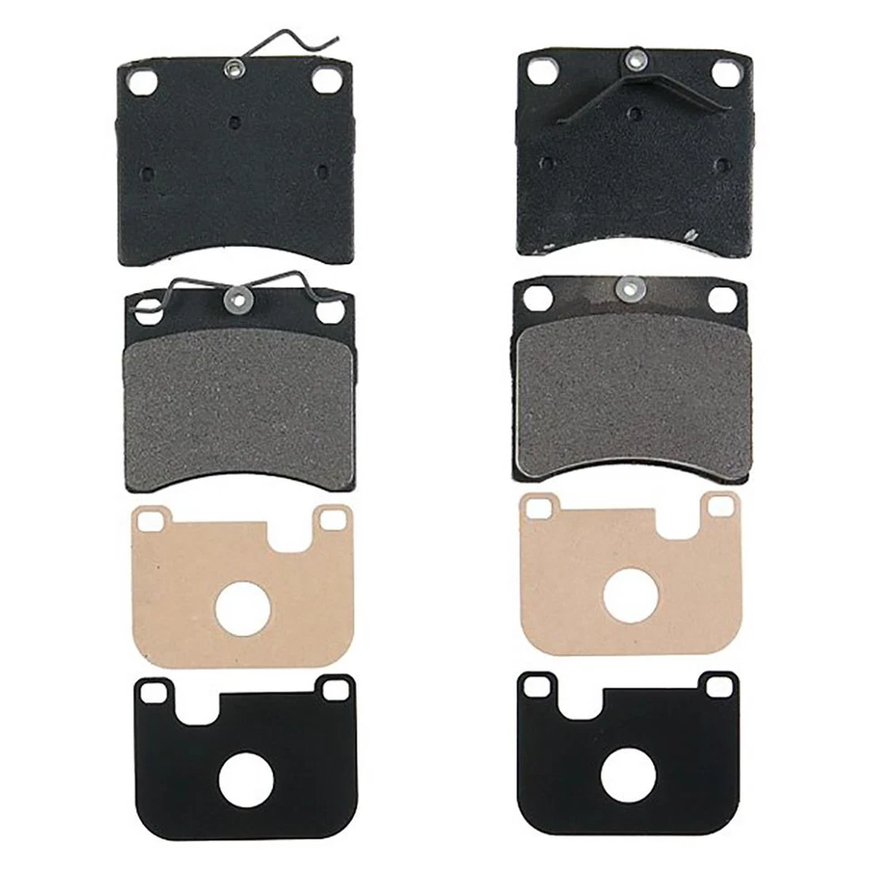 Element3 Front Metallic Brake Pads & Rear Shoes For Volkswagen EuroVan 1993-1996 - Изображение 3 из 4