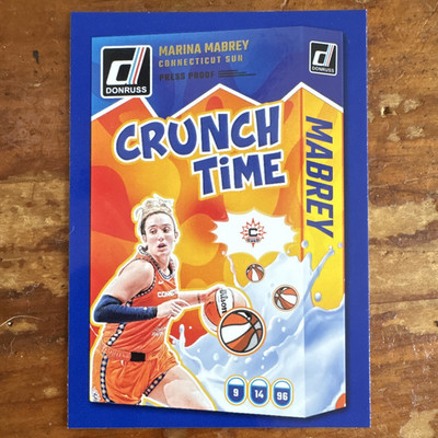 Panini Marina Mabrey 2025 Donruss WNBA Crunch Time Press Proof #13