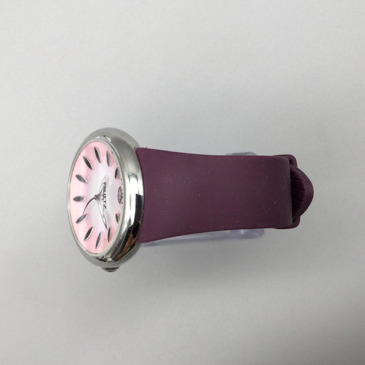 Fruitz Philip Stein Watch Purple Philip Stein Fruitz PINK Watch With Rubber Strap - Etsy main image 2