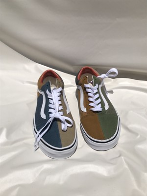 Vans Off The Wall Multicolor Casual Shoes Sneakers Size Men s Size 7  Womens 8.5