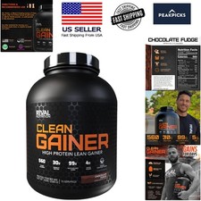 Clean Gainer 5lb Chocolate Fudge - High-Calorie Formula for Serious Athletes 11.00 per gallon