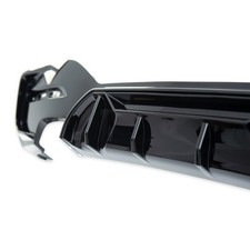 Heckansatz Diffusor Passend f�r BMW F20 F21 LCI M-Paket schwarz gl�nzend