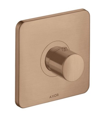 Hansgrohe Thermostat concealed Axor Citterio M 34715310 Brushed Red Gold