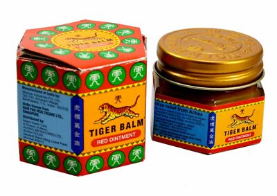 Original Tiger Balm Red 21ml  Pain Relief Ointment Massage Muscles Aches &