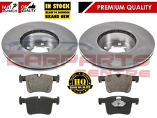 FOR BMW 3 SERIES 320d 2011- FRONT BRAKE DISCS BRAKE PADS SET KIT 312mm
