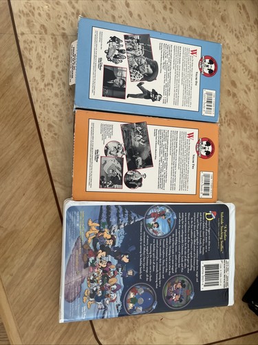 The Mickey Mouse Club Volume One 1 And 2 And Christmas Disney VHS Vintage - Picture 5 of 7