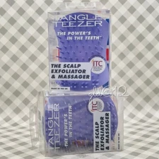 2x Tangle Teezer The Scalp Exfoliator & Massager Lavender Lite ••NEW IN BOX••🎁