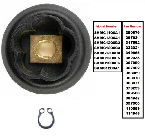Engrenage Guide de Couplage Monsieur Cuisine Connect Silvercrest LIDL SKMC 1200 - Photo 2/5