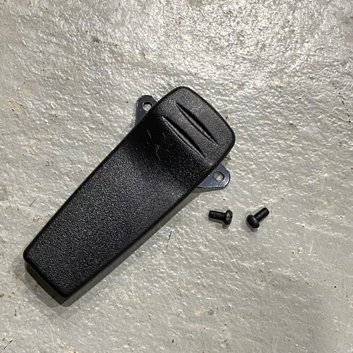 2x Replacement Battery Belt Clip w/ Screws for Radios IC MB109