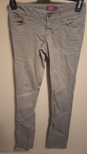 Dickies Girl's, / Jr Tan, Straight Leg Pant Sz. 5