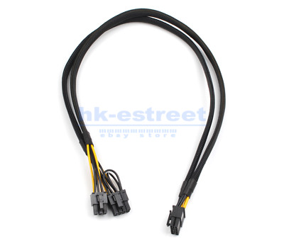 10 Pin to 6+8 Pin PCI-E Video Card GPU Power Cable For HP DL380 DL385 DL388 Gen9