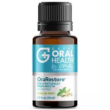 OraRestore Natural Bad Breath Treatment- Liquid Toothpaste & Mouthwash, 15ml