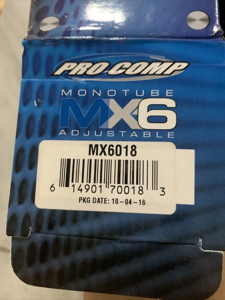 MX6018 Monotube Shock Absorber REAR For 99-04 Ford F-250 F-350 SUPER DUTY 2-QTY - Image 4 of 4