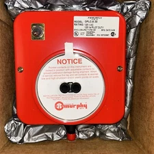 Lot Of 2 Murphy Switches  Oplca-a-30 Murphy Murphy Switches