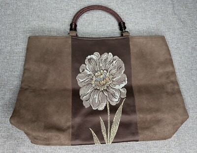 Atelier Brugge Anytime Anywhere My Favorite Bag Brown Tote Bag Double Handle