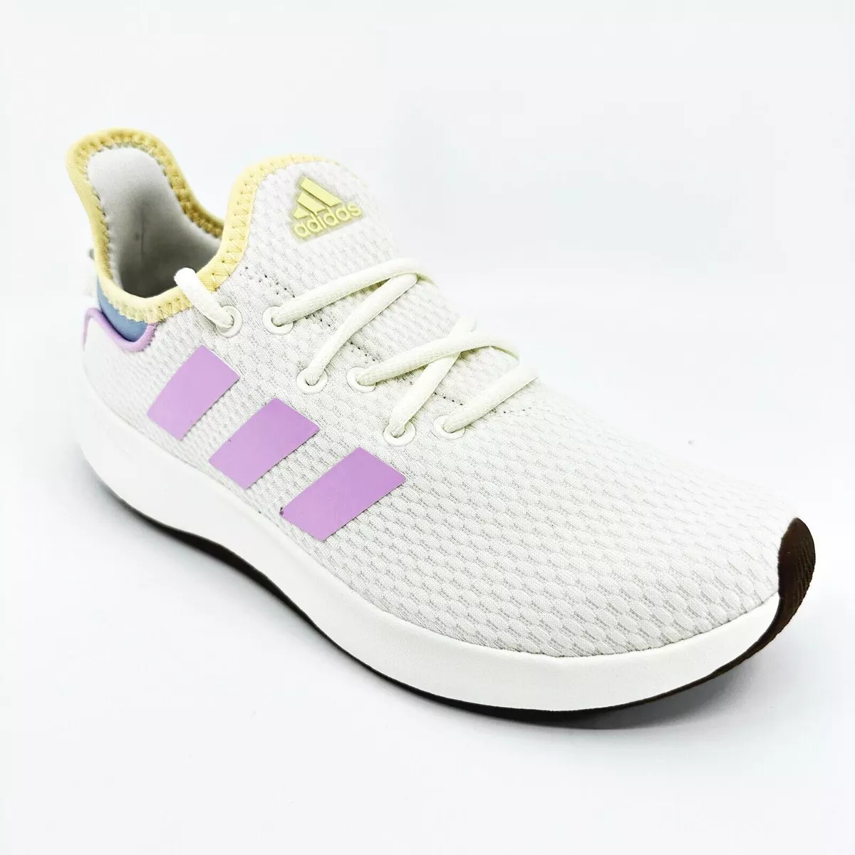 Adidas Cloudfoam Pure SPW Off White Bliss Lilac Womens Running Shoes IG7376
