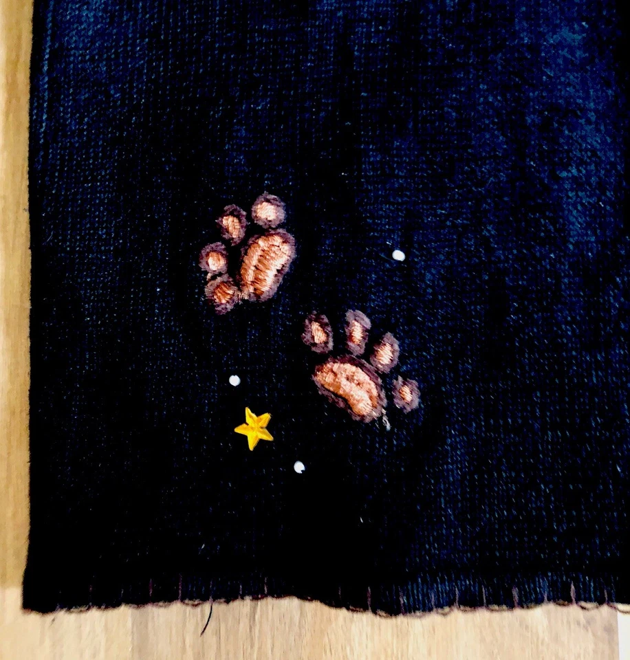 Cárdigan Suéter De Colección Arriviste Negro Navidad Cachorro Perro Piel Sintética Mujeres Talla XL Foto 3 de 4