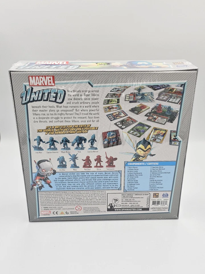 Marvel United Core Game Starter Box with WASP- Brand NEW - Sealed - Image 3 of 4
