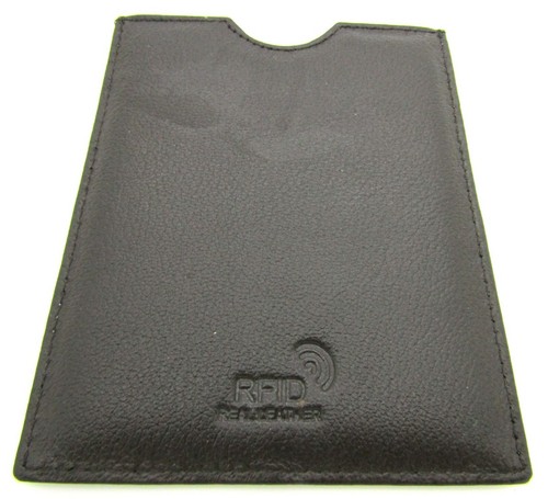 New Real Leather Passport Holder Travel Wallet Holiday Documents RFID Blocking - Picture 27 of 96