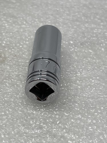 7mm SK Hand Tools 1/4" Drive, 6 Point, Semi-Deep Metric Chrome Socket, 41677 - Foto 6 di 6