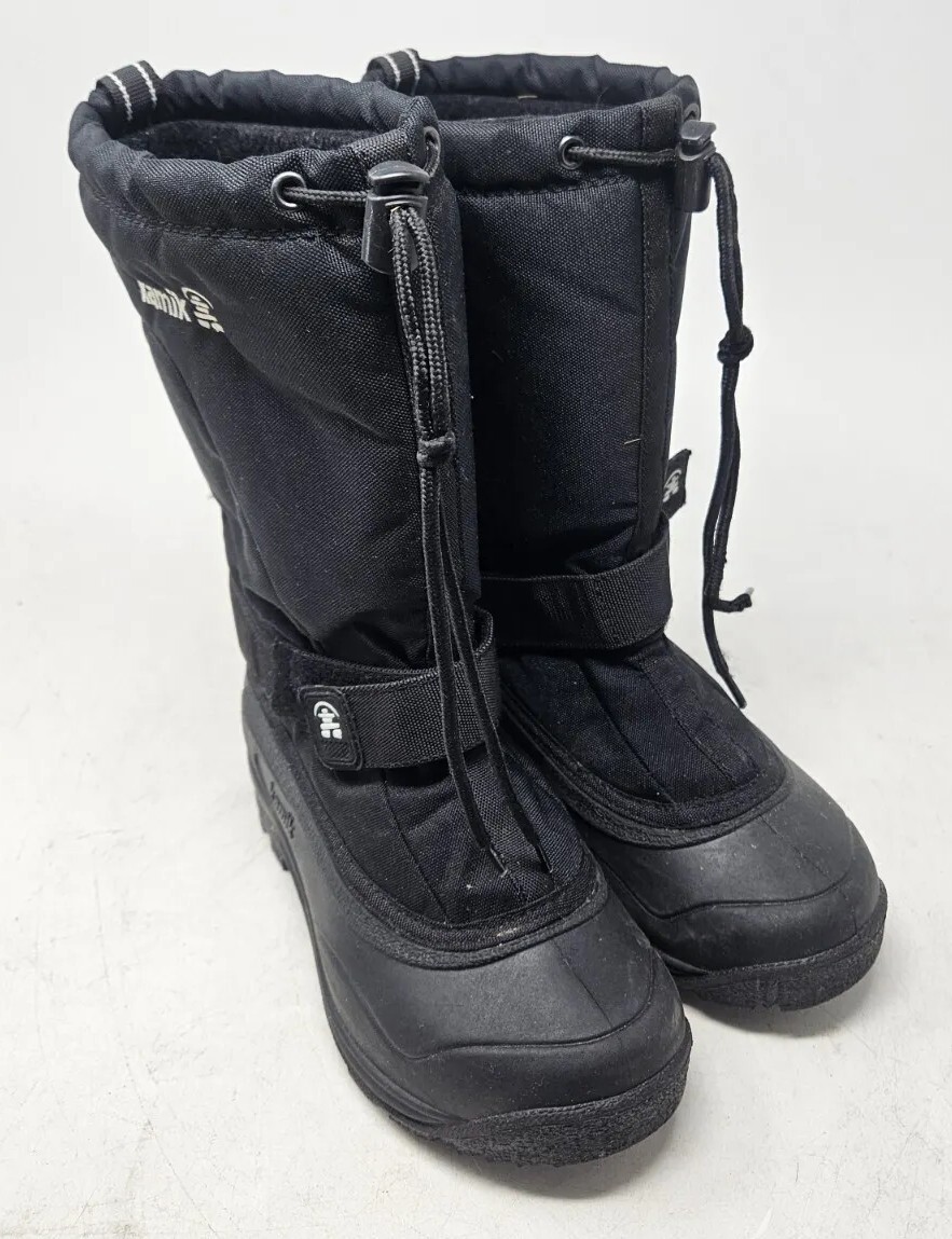 Kamik Greenwood Water Resistent Winter Boots, Black, Size 7  display picture 1