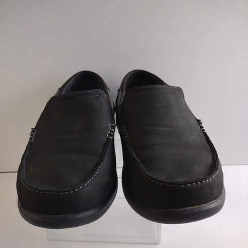 Black Luxe Leather Loafers (202221) | eBay