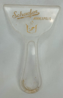 Vtg 1950s Car Ice Scraper Schaefer Inc Minneapolis, MN Freezer Co ...