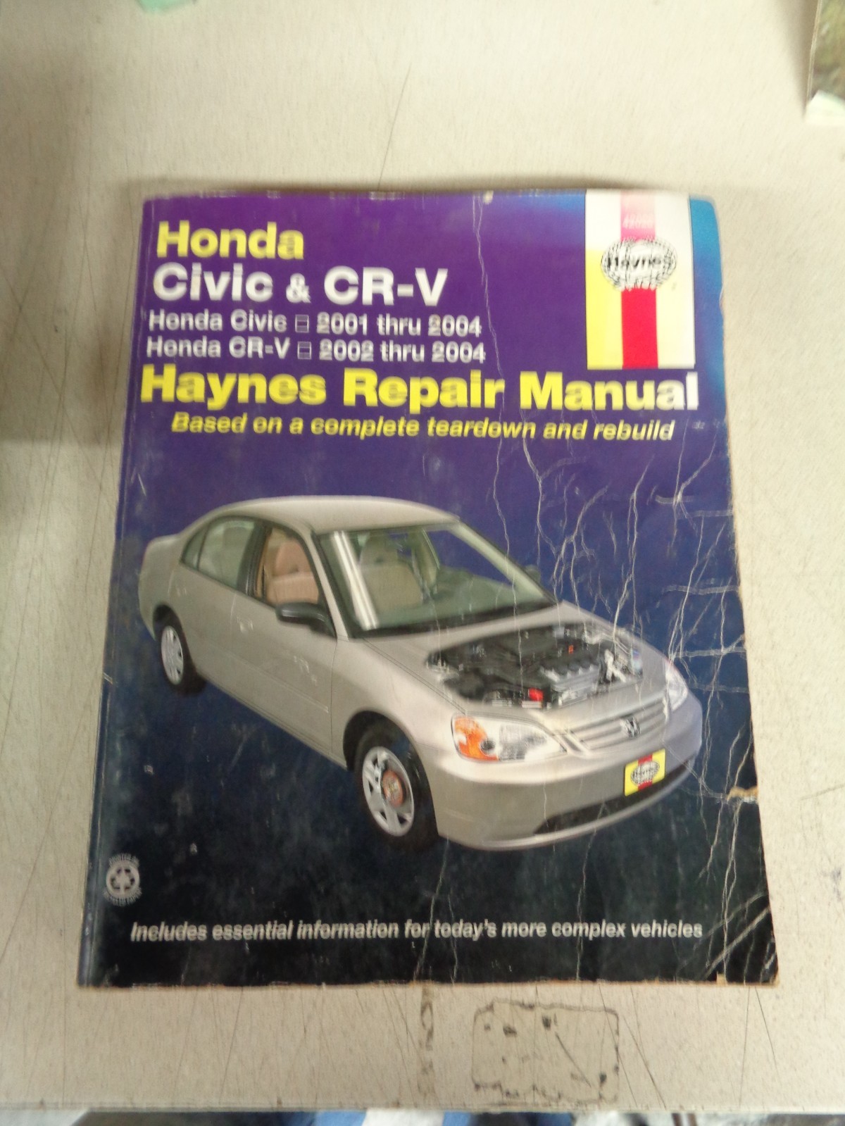 Honda Civic and CR-V Automotive Repair Manual by John H. Haynes and Robert  Maddox (2006, Paperback) | eBay