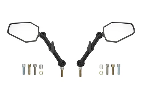 DoubleTake Mirror Adventure Pair Kit with 6" Arm - NEW DESIGN! - FOR ALL BIKES!