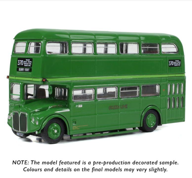 EFE ROAD E41901 AEC Routemaster RMC1502 LCBS Green Line Route 370 Tilbury Fer...
