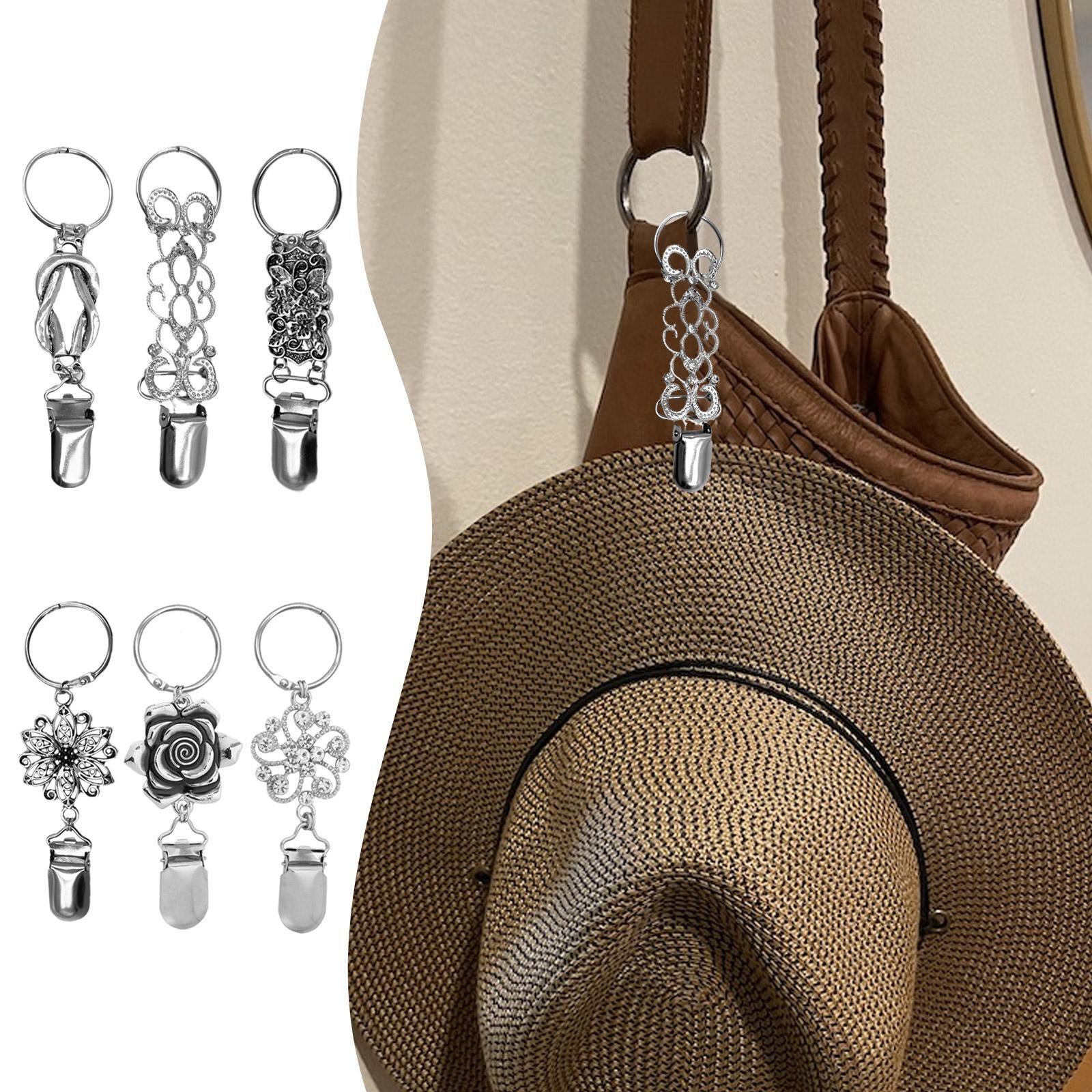 New Hat Clips for Bag Hat Holder for Travel Alloy Hat Clip Outdoor Acce