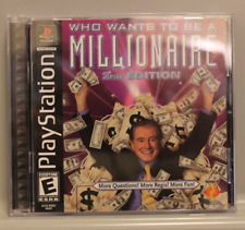 Who Wants To Be A Millionaire 2nd Ed PS1 PlayStation 1 Sony