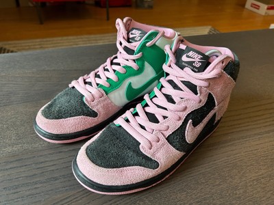 Nike SB Dunk High Pro Premium Invert Celtics - UK 8,5 - EU 43 - US 9,5