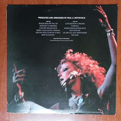 Bette Midler – The Rose [1979] Vinyl LP Pop Soft Rock Ballad Vocal