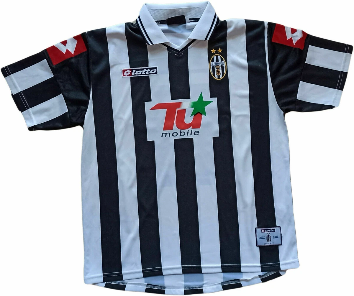 juventus del piero jersey lotto 2000 2001 M Player Version TU