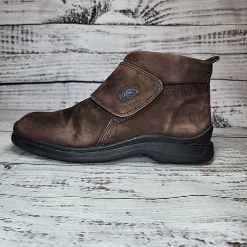 Ecco Boots Suede Leather Comfort Outdoor Hiking Dress Boots Men Size 6-6.5 EU 40 - Picture 14 of 22
