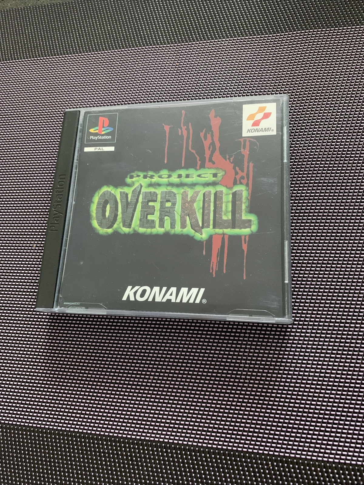 Project Overkill Jeu PS1 Complet FR Excellent État