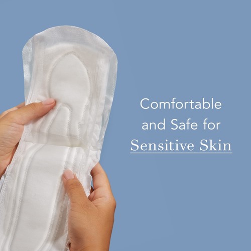 Rael Incontinence Pads for Women, Organic Cotton Cover - Postpartum Essential... - 第 2/9 張圖片
