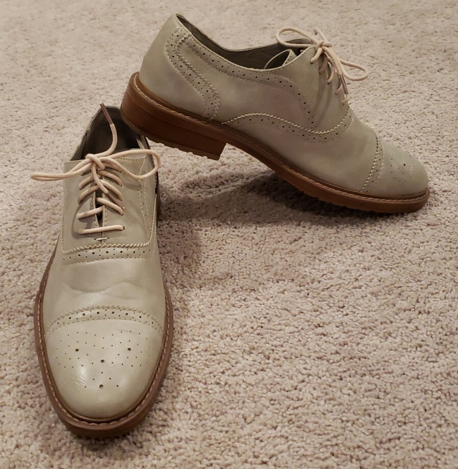 SAOLA Scarpe eleganti da uomo Perry Ellis America Ultra Foam Gary taglia 9 5 grigio chiaro