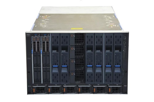 Dell PowerEdge MX7000 w/ 4 x Dell MX840C 16x Gold 6254 1TB RAM 8x 1.92TB SSD