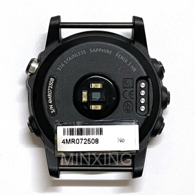 Replace Back Cover For Garmin Fenix HR Sapphire