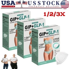 1/3X GIP GLP-1 Nano Microneedle Patch, Firming Skin And Body Care Patch Slimming