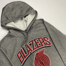 UNK Portland Trail Blazers Hoodie Men’s M Gray NBA Basketball