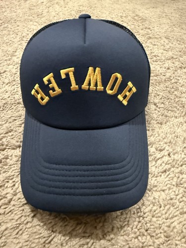 New Howler Brothers Howler University Foam Dome SnapBack Hat Blue And Gold